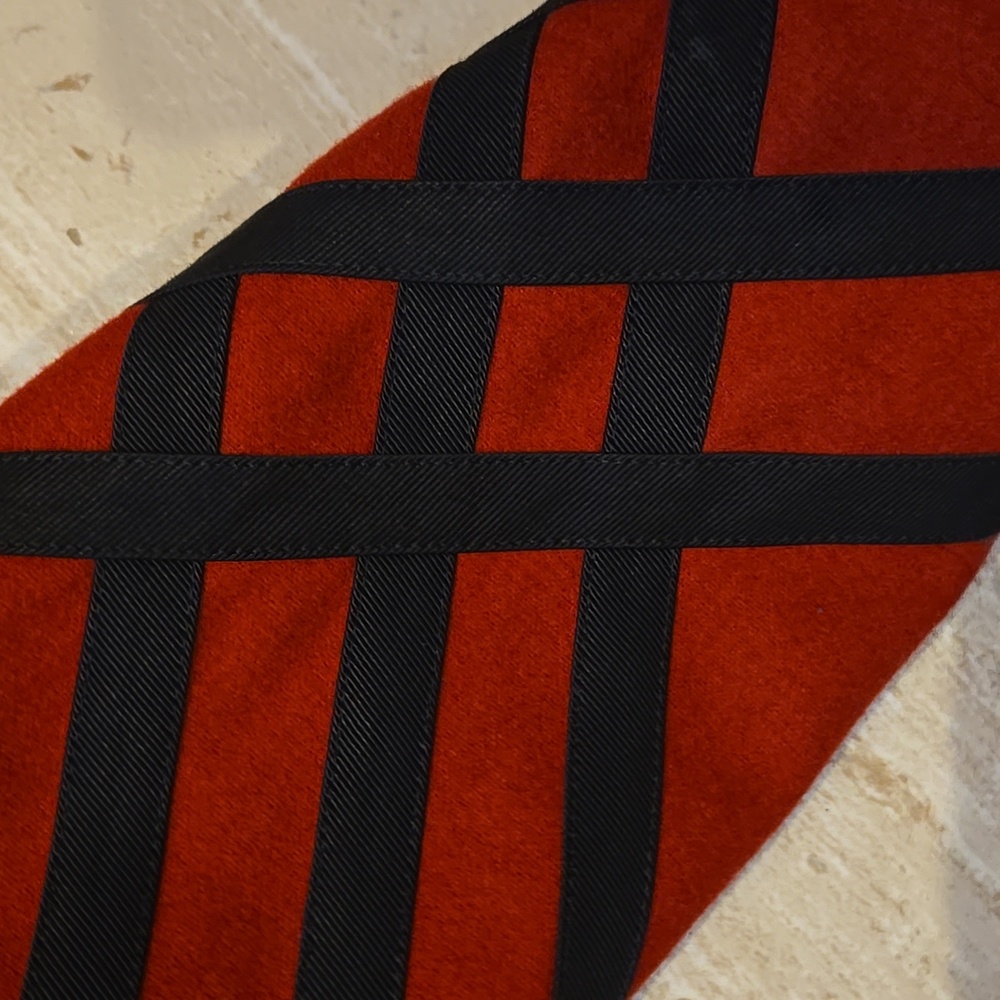 Moschino Cheap and Chic Vintage Red/Black Classic Wool Blend Jacket - Picture 7 of 10